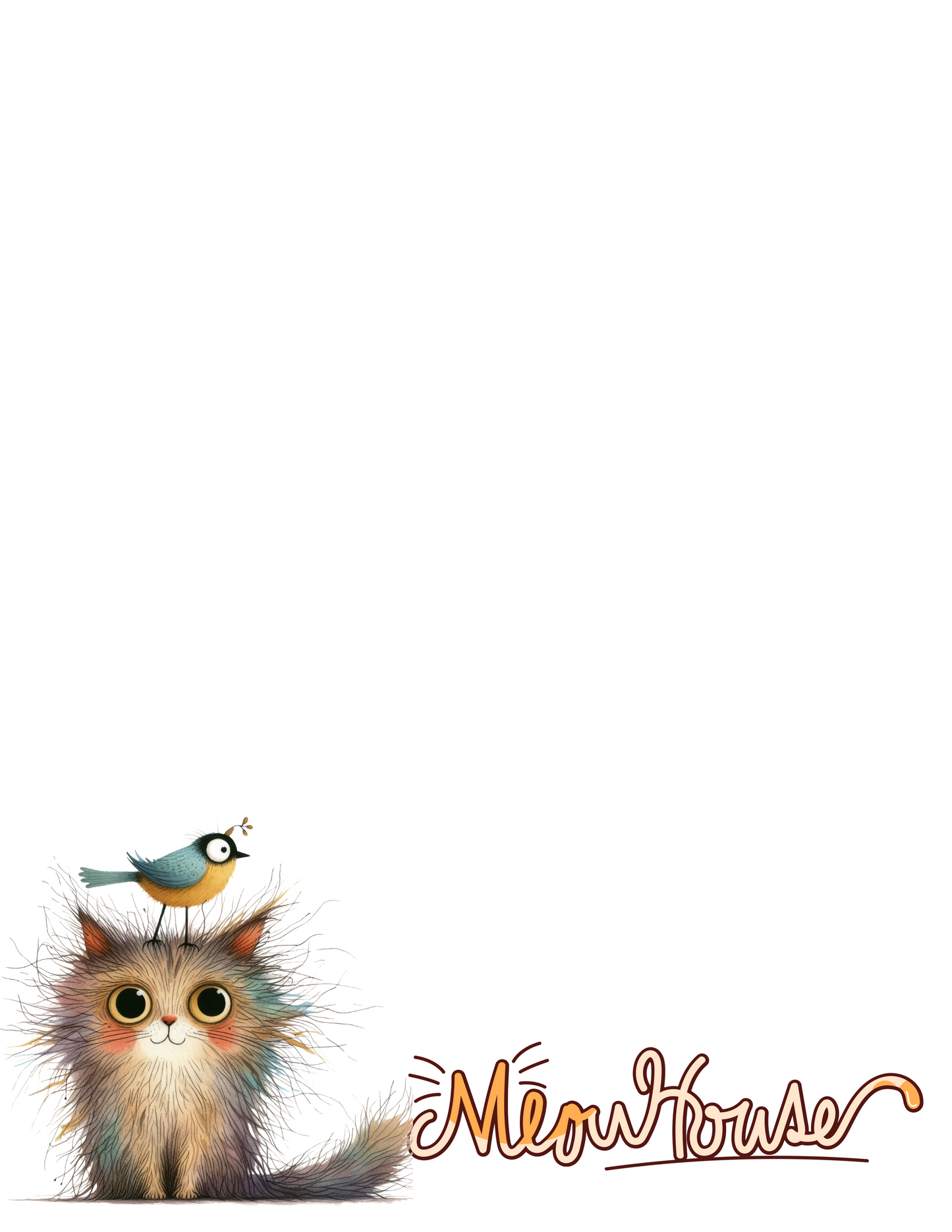 Meow House Notepad