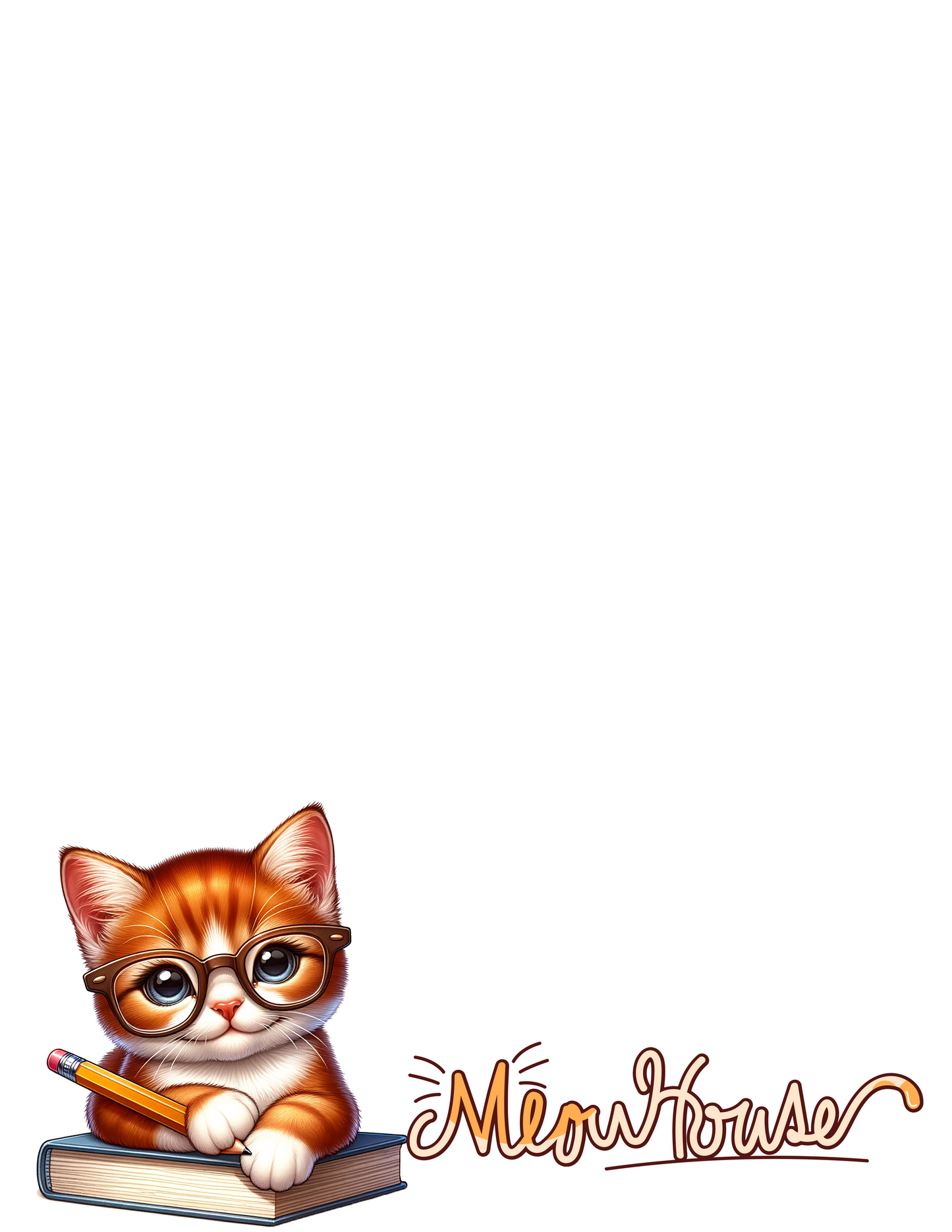 Meow House Notepad