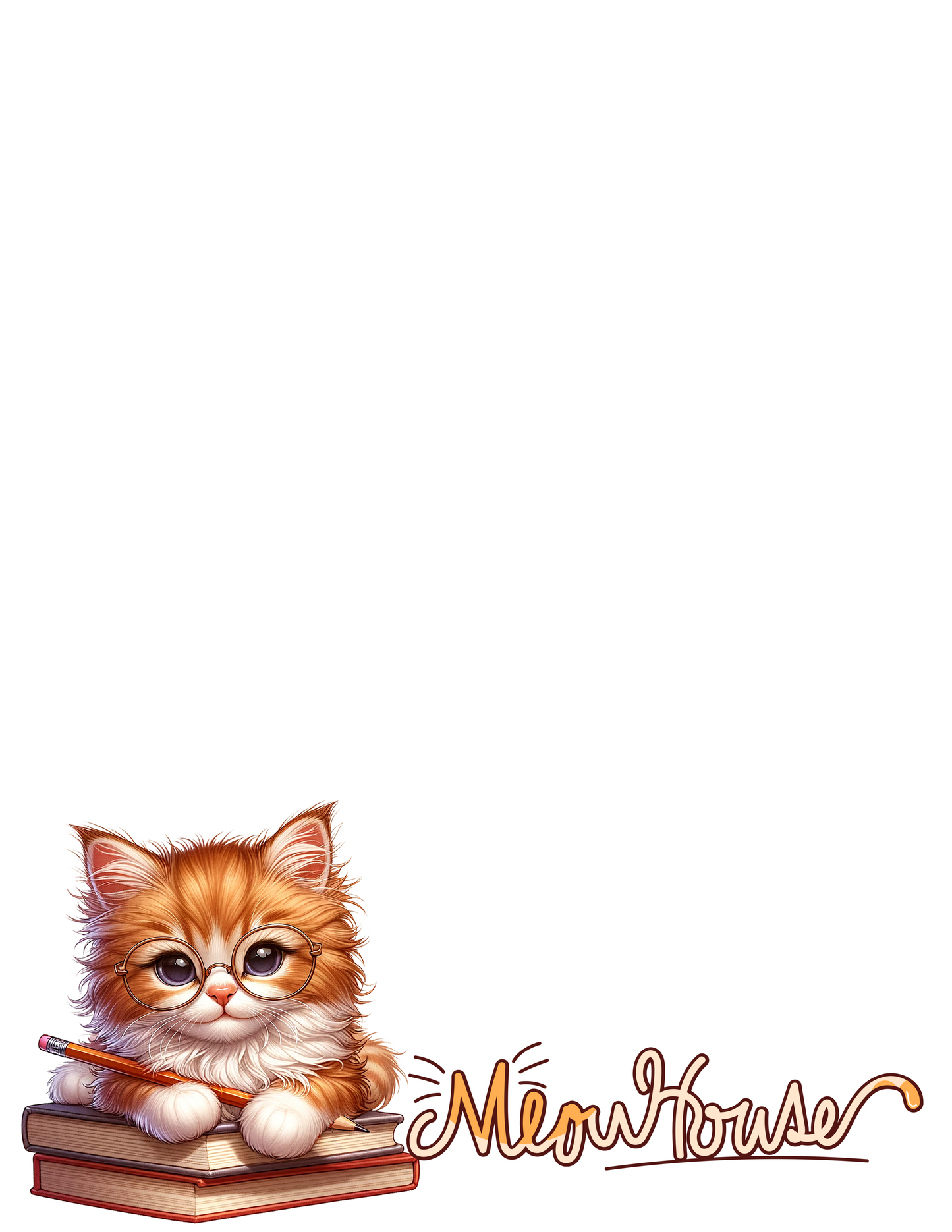 Meow House Notepad