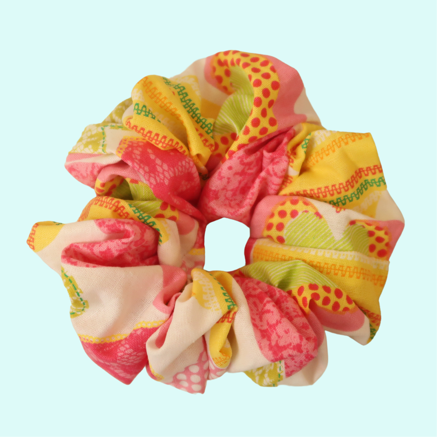 Kaloji Pink Scrunchies