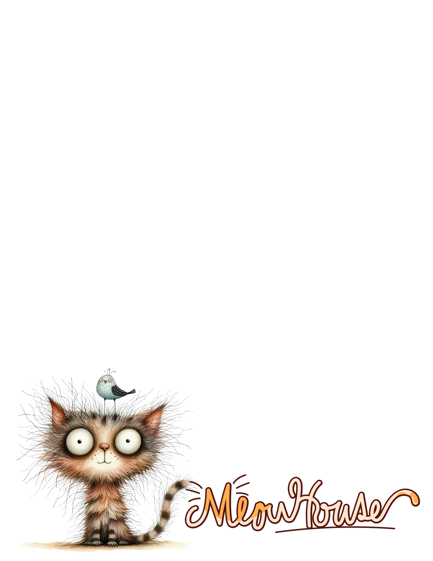 Meow House Notepad