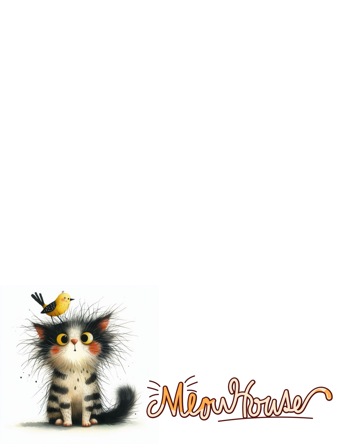 Meow House Notepad