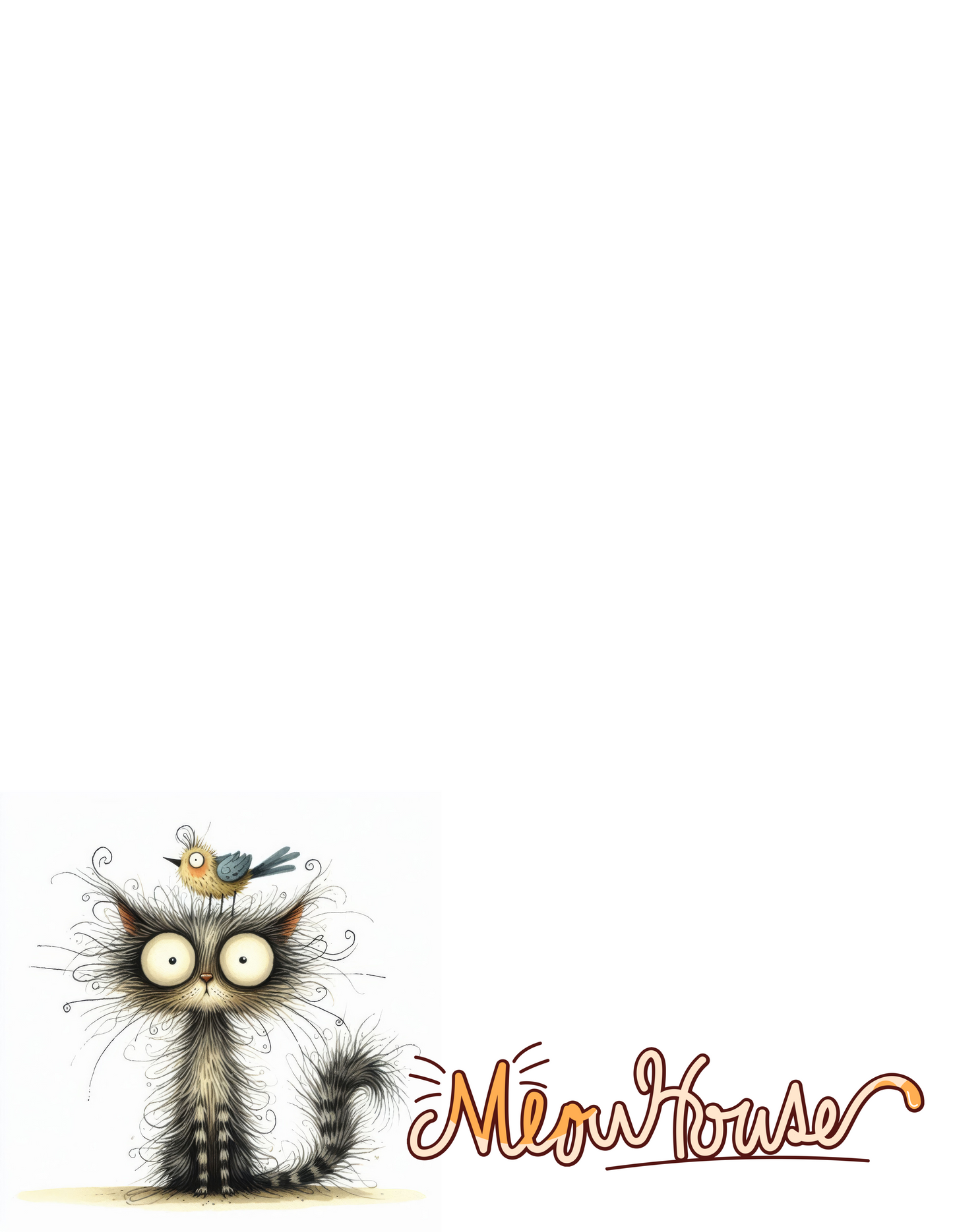 Meow House Notepad
