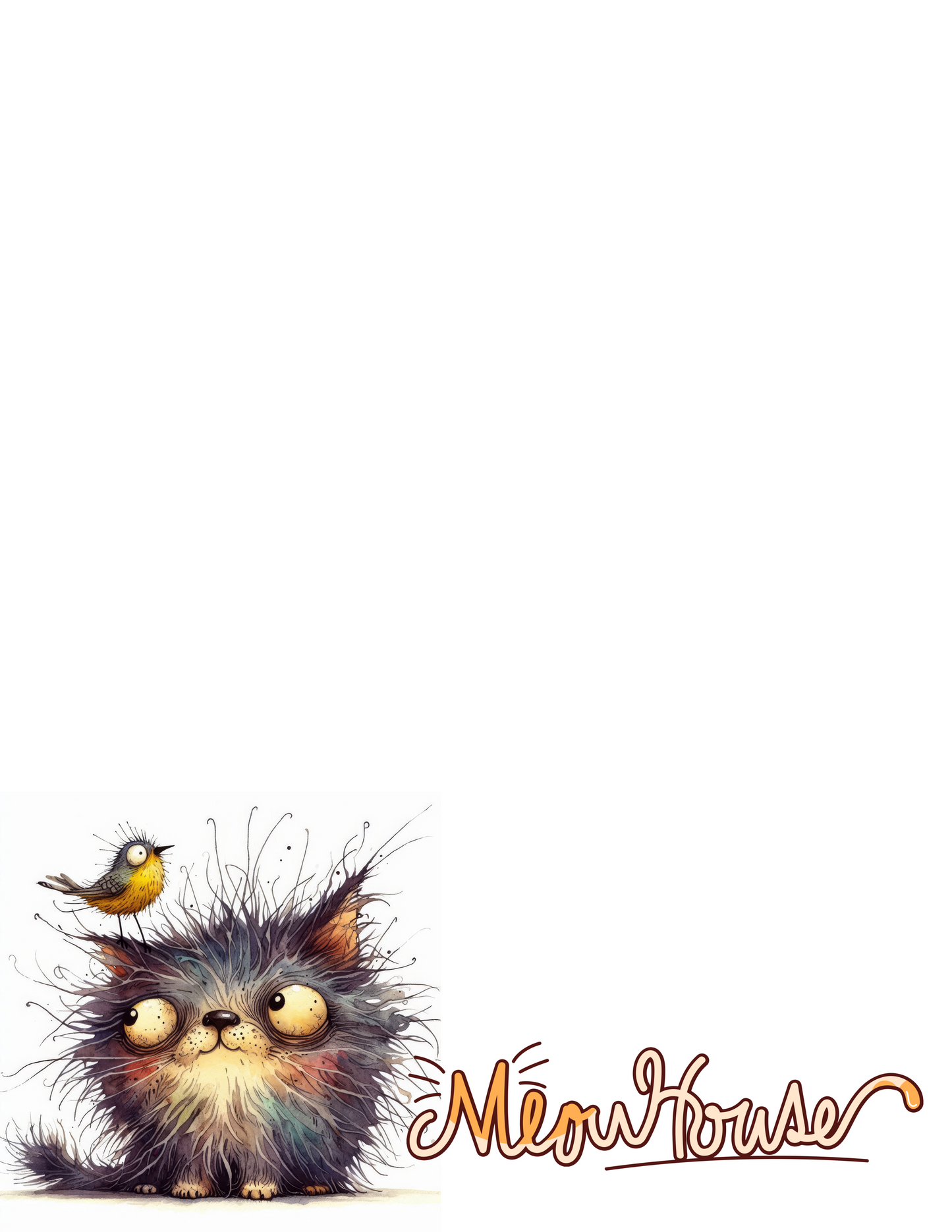 Meow House Notepad