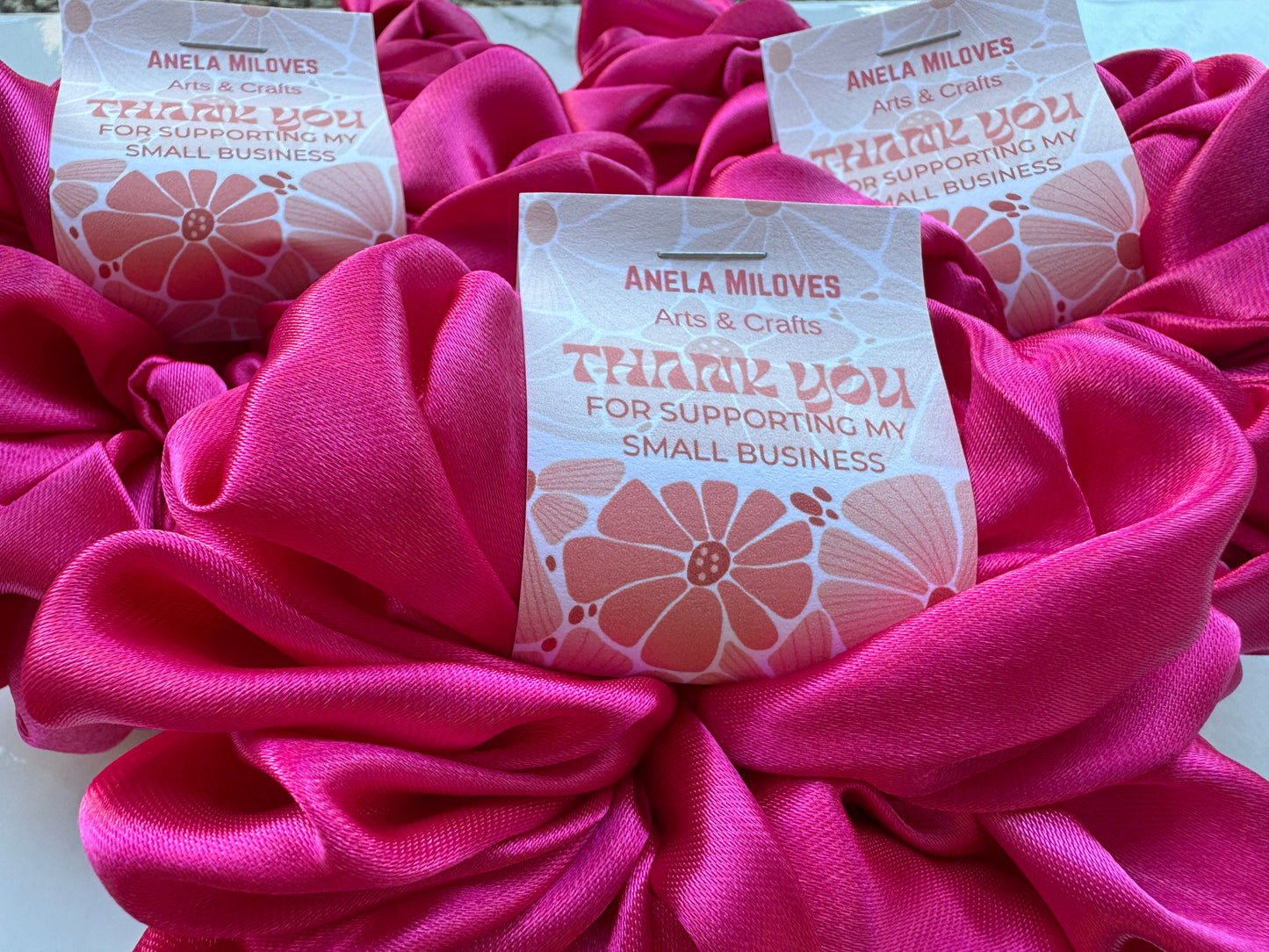 Satin Scrunchies