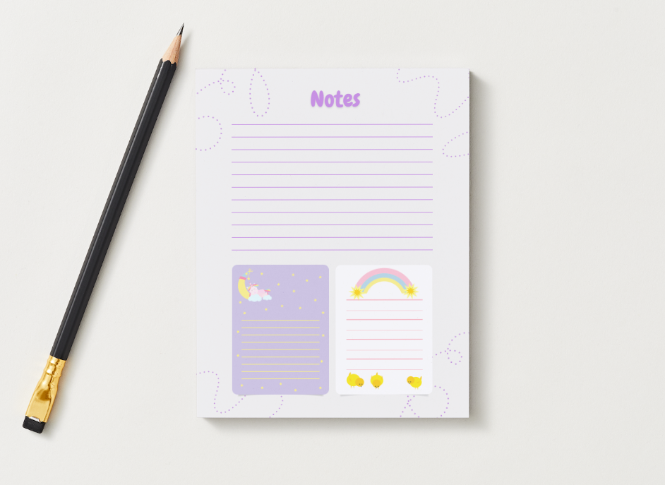 Random Design Notepads