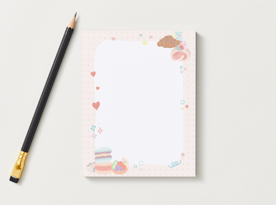 Random Design Notepads