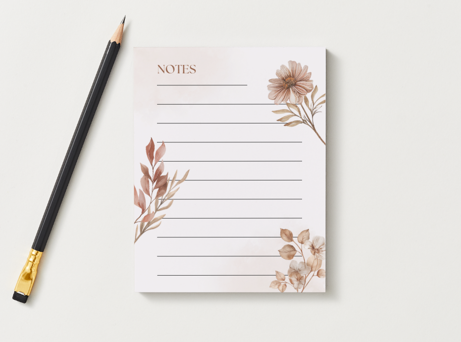Random Design Notepads