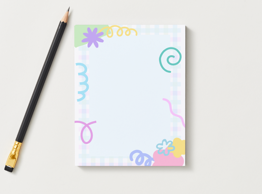 Random Design Notepads