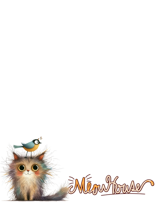 Meow House Notepad