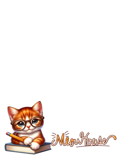 Meow House Notepad