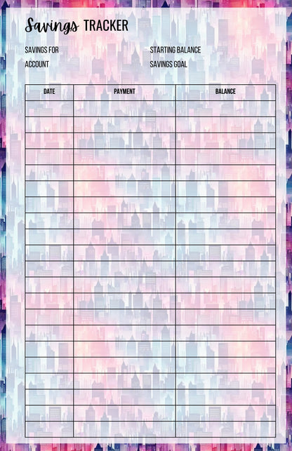 Savings Tracker