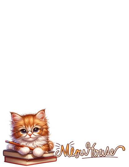 Meow House Notepad