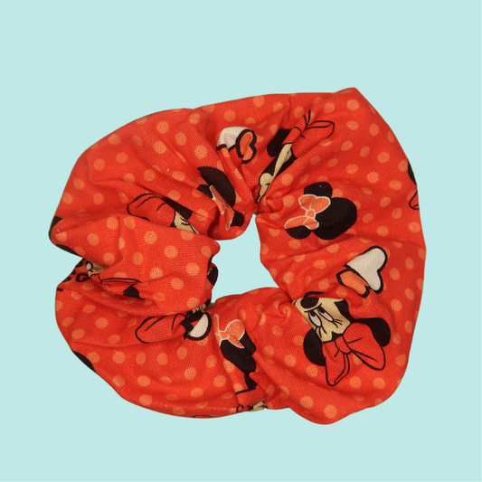 Mickey Mouse Red Scrunchies
