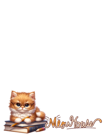 Meow House Notepad