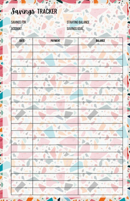 Savings Tracker