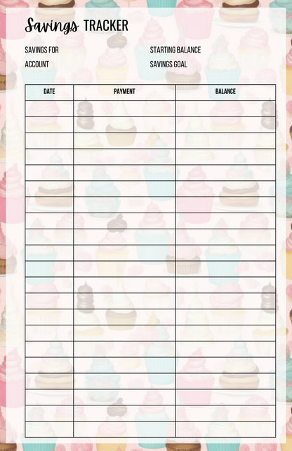 Savings Tracker