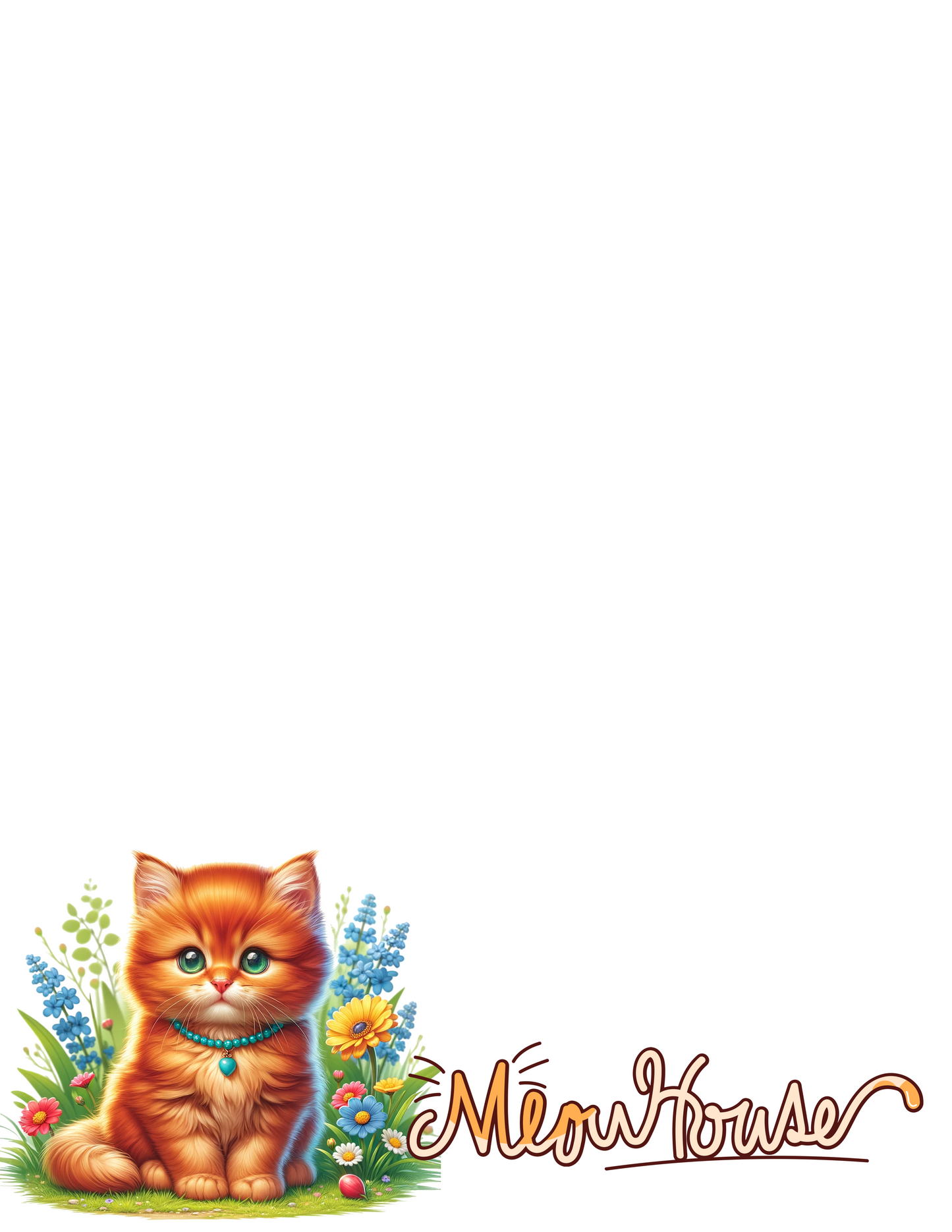 Meow House Notepad