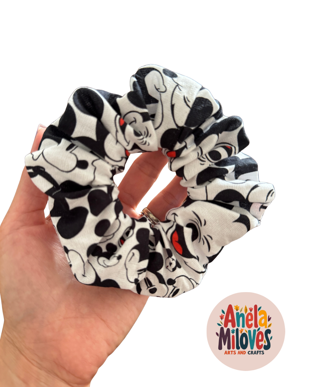 Mickey Mouse Scrunchies