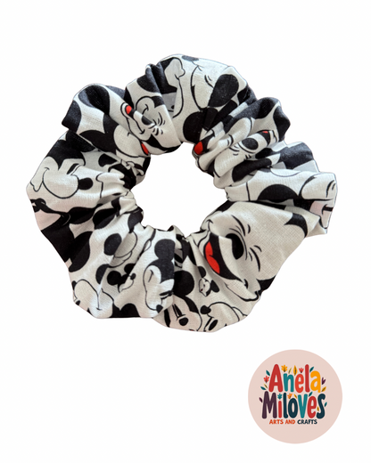 Mickey Mouse Scrunchies