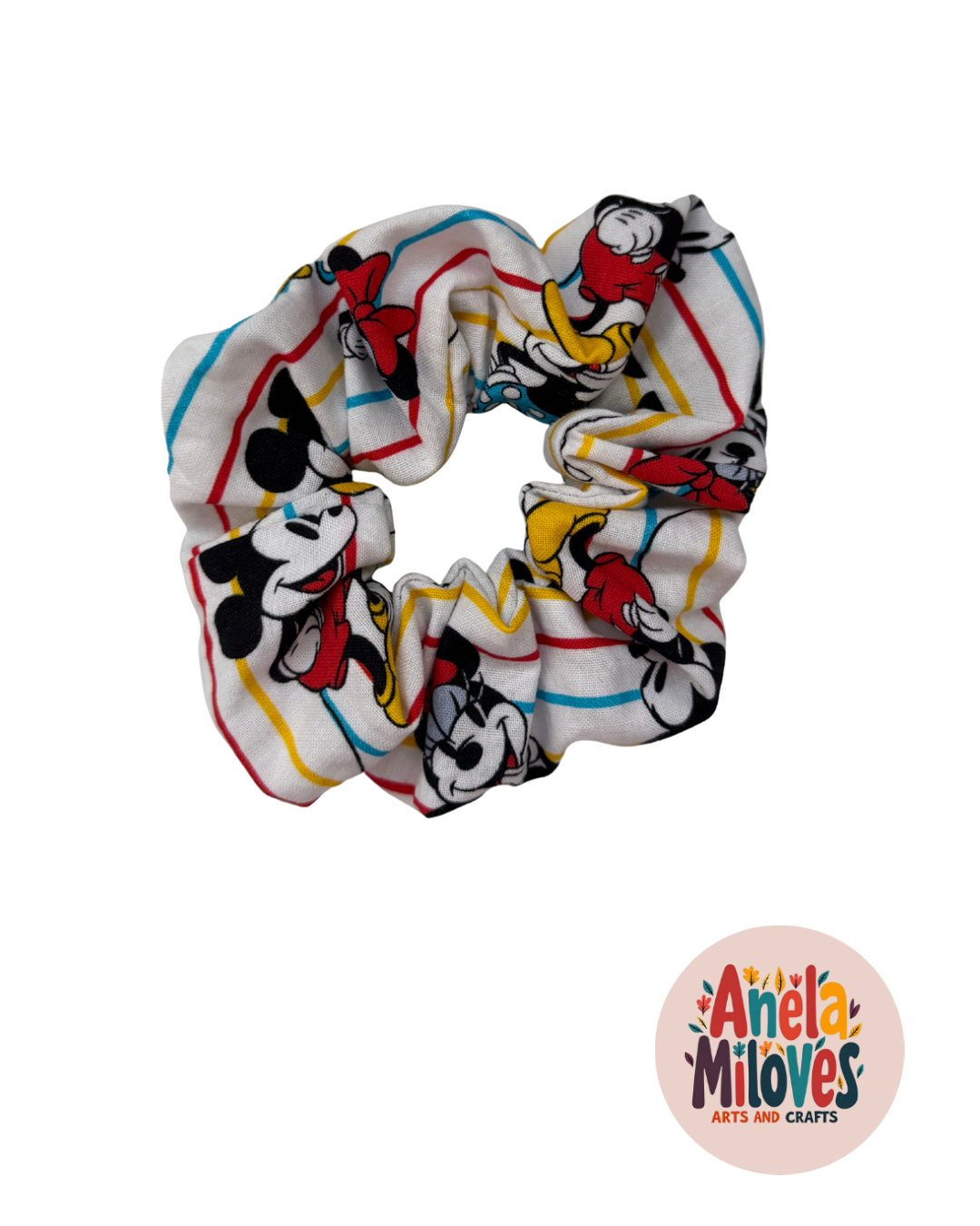 Mickey Mouse Scrunchies
