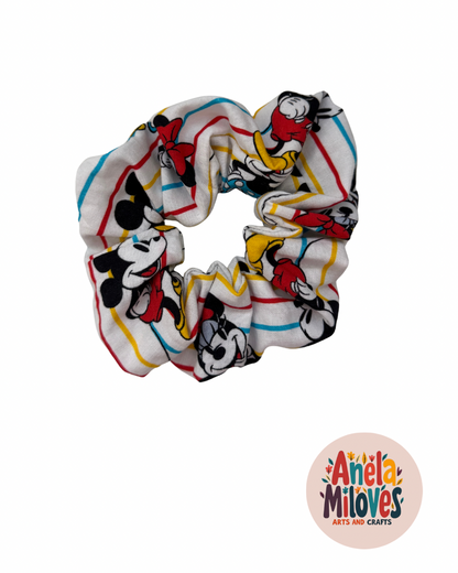 Mickey Mouse Scrunchies