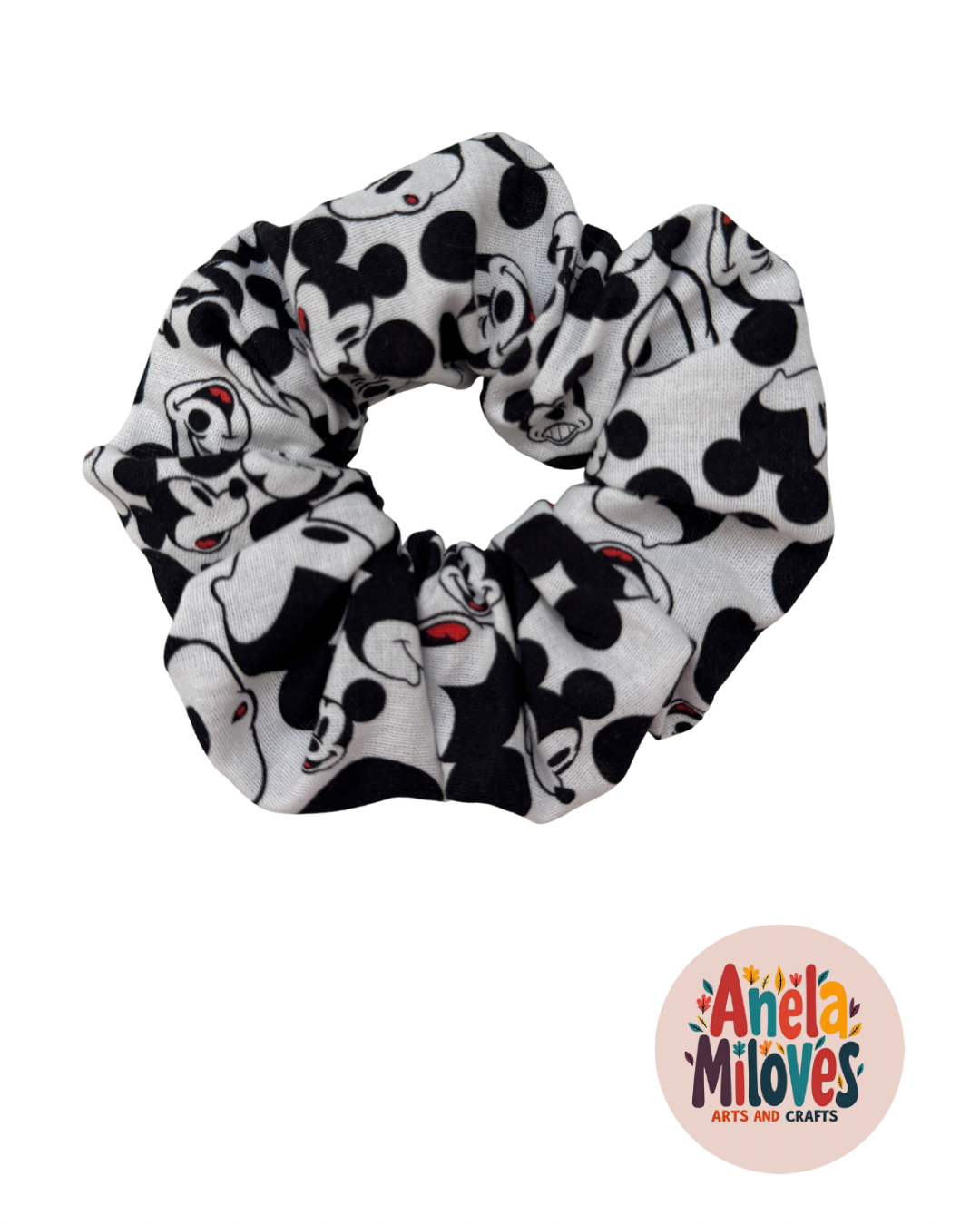 Mickey Mouse Scrunchies