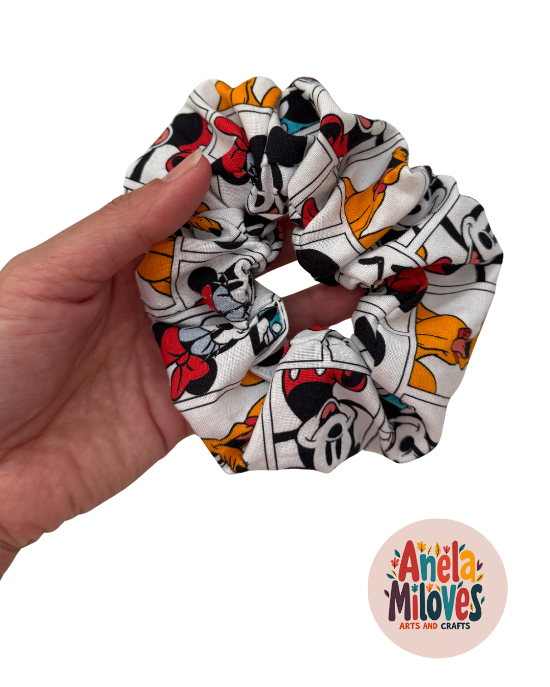 Mickey Mouse Scrunchies