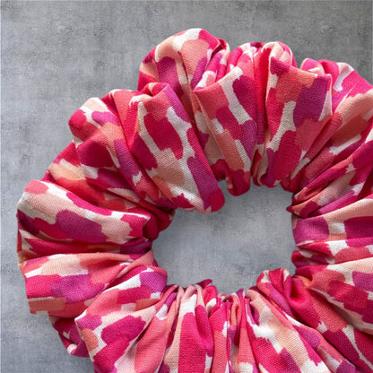 Pink Blossom Scrunchie LARGE