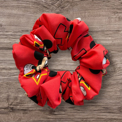 Red Mickey Scrunchie LARGE