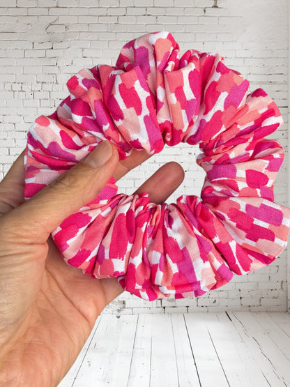 Pink Blossom Scrunchie LARGE