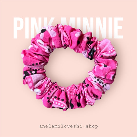 Pink Minnie Scrunchie MINI
