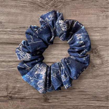 Blue Traveler Scrunchie LARGE