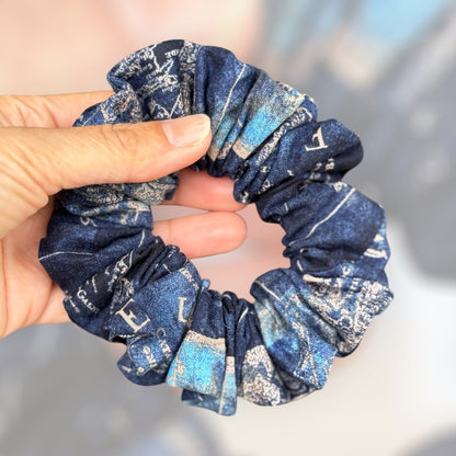 Blue Traveler Scrunchie LARGE