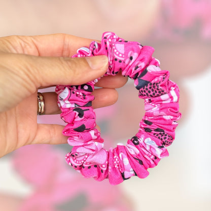 Pink Minnie Scrunchie MINI