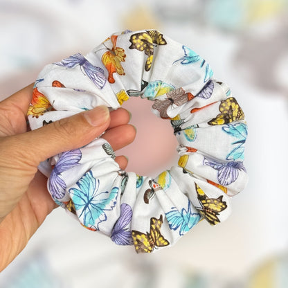 Bee Floral Scrunchie SMALL