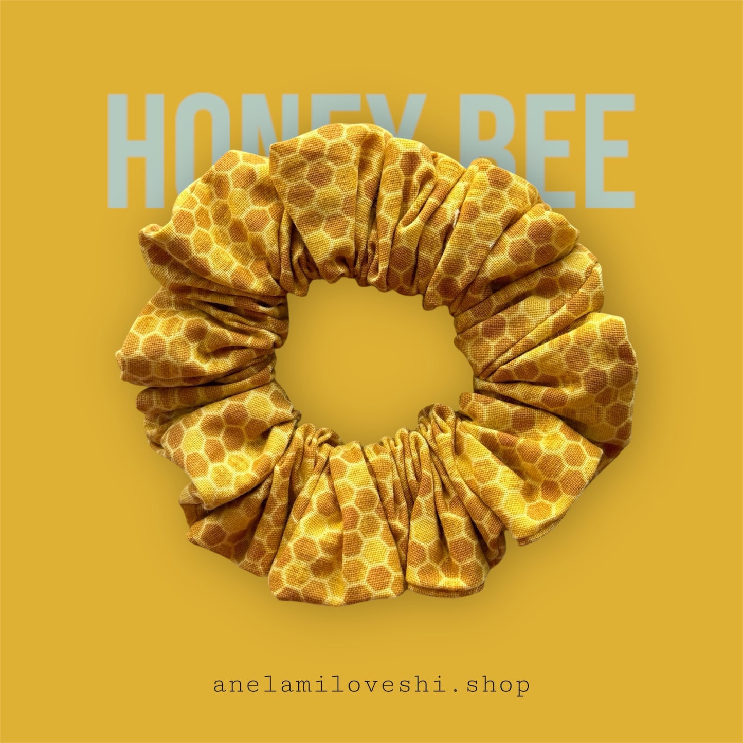 Honey Bee Scrunchie SMALL
