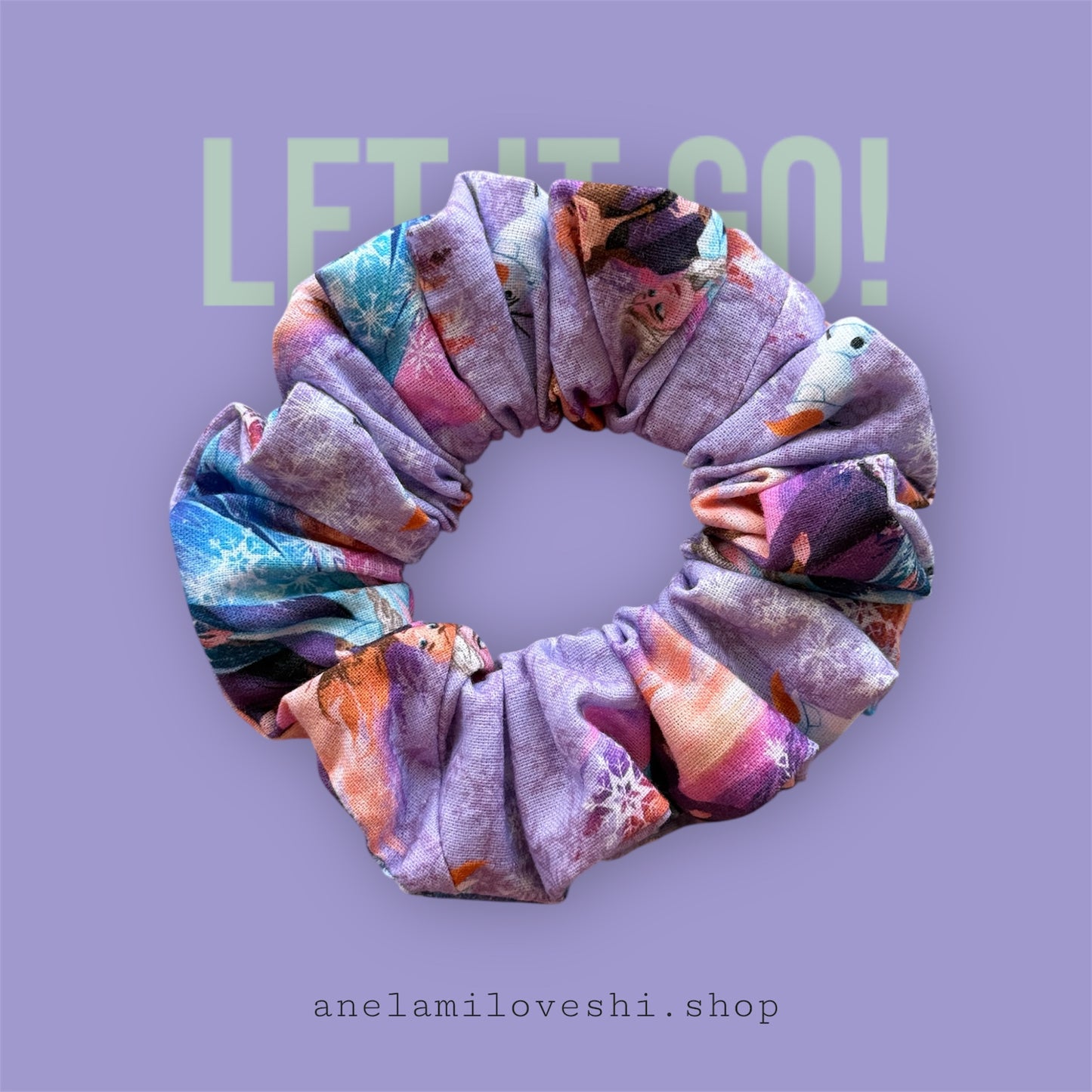 Let It Go Scrunchie MEDIUM