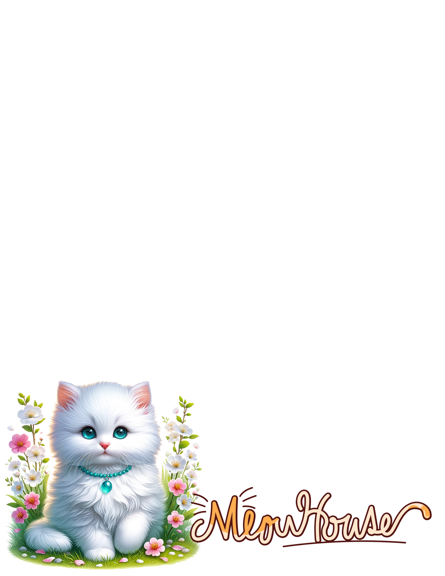 Meow House Notepad