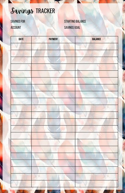 Savings Tracker