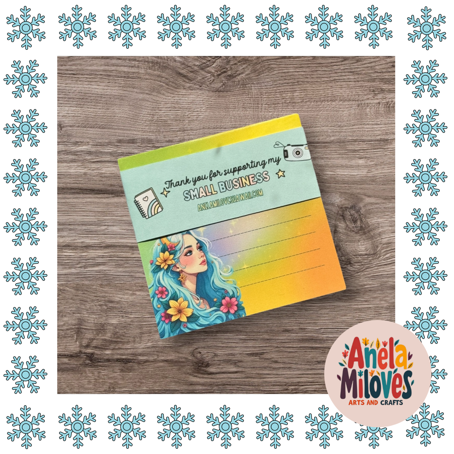 Yellow Bell Notepad