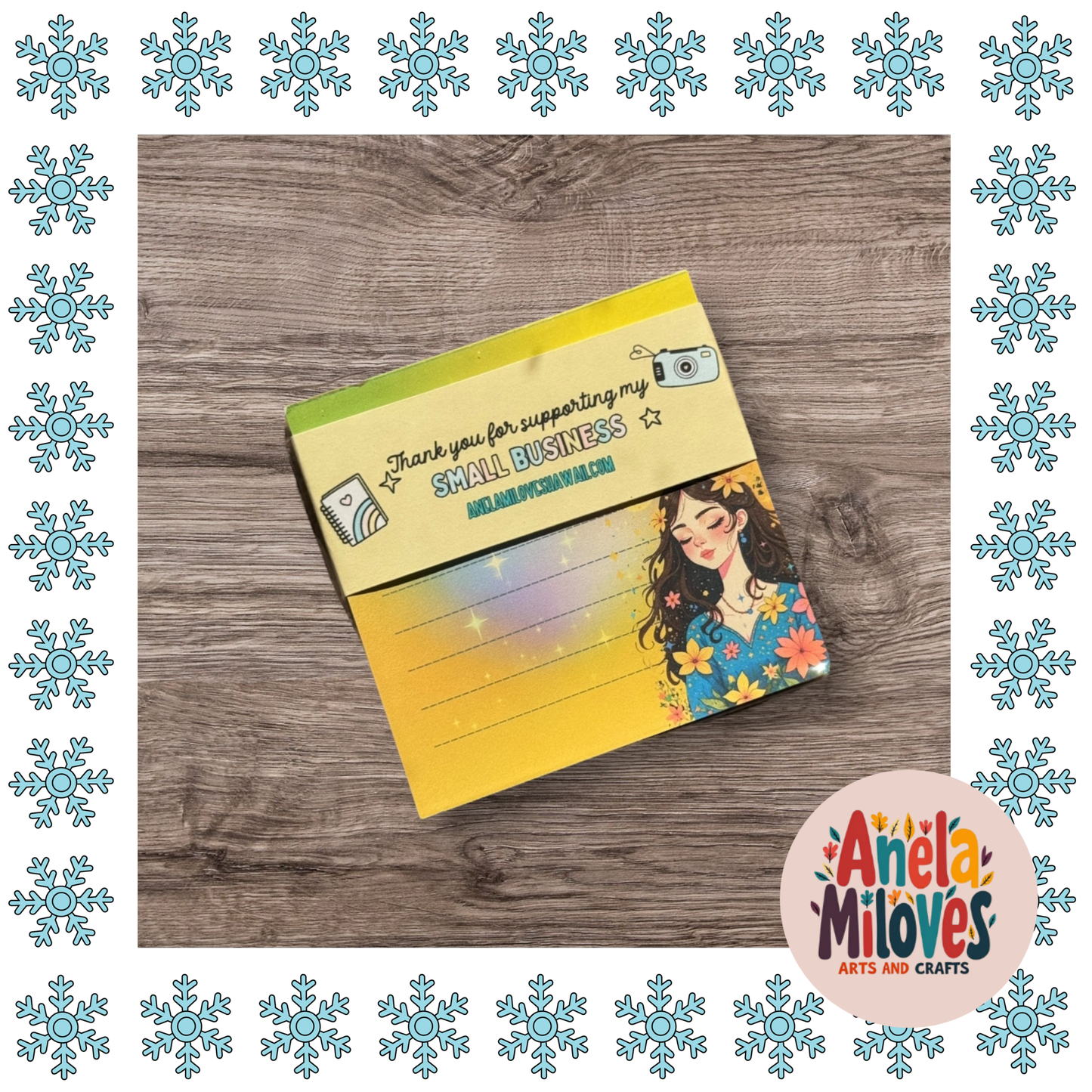 Yellow Bell Notepad