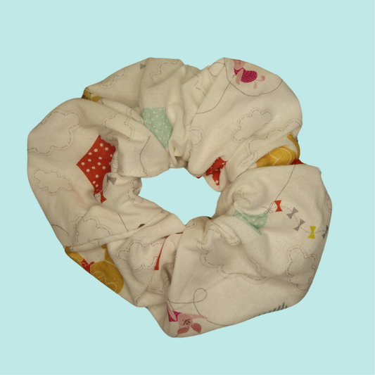 Pooh White Scrunchies