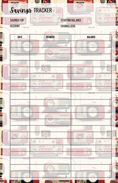 Savings Tracker
