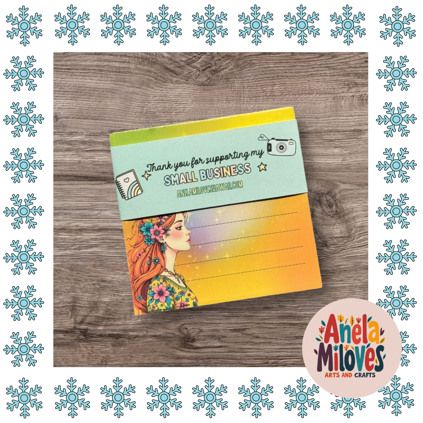 Yellow Bell Notepad