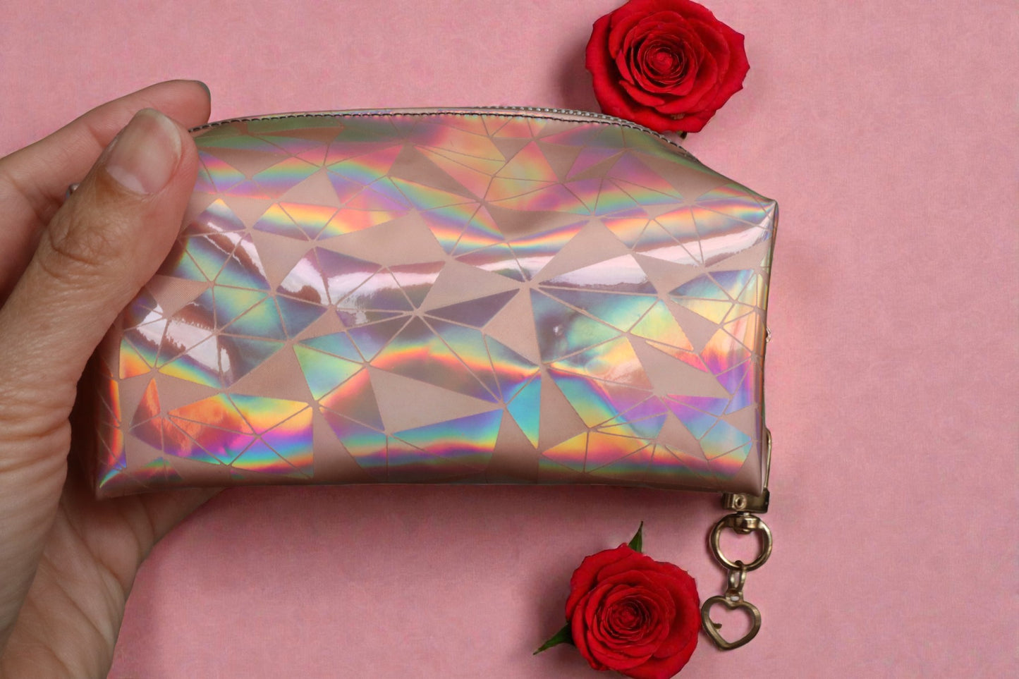Vinyl Makeup Pouch Small