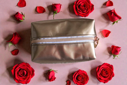 Vinyl Makeup Pouch Small