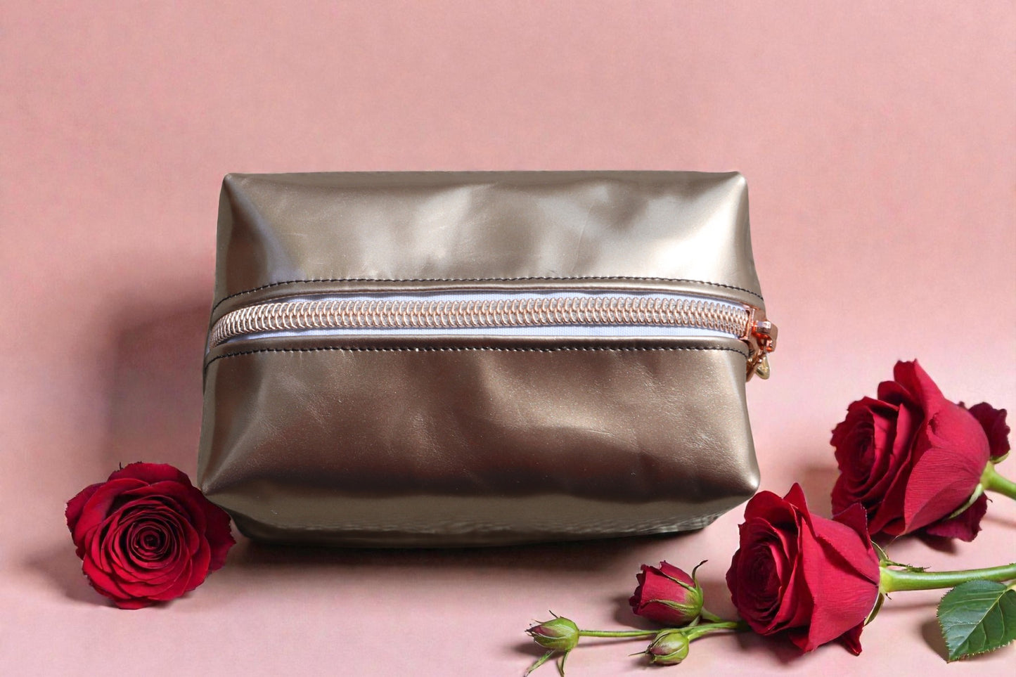 Vinyl Makeup Pouch Small