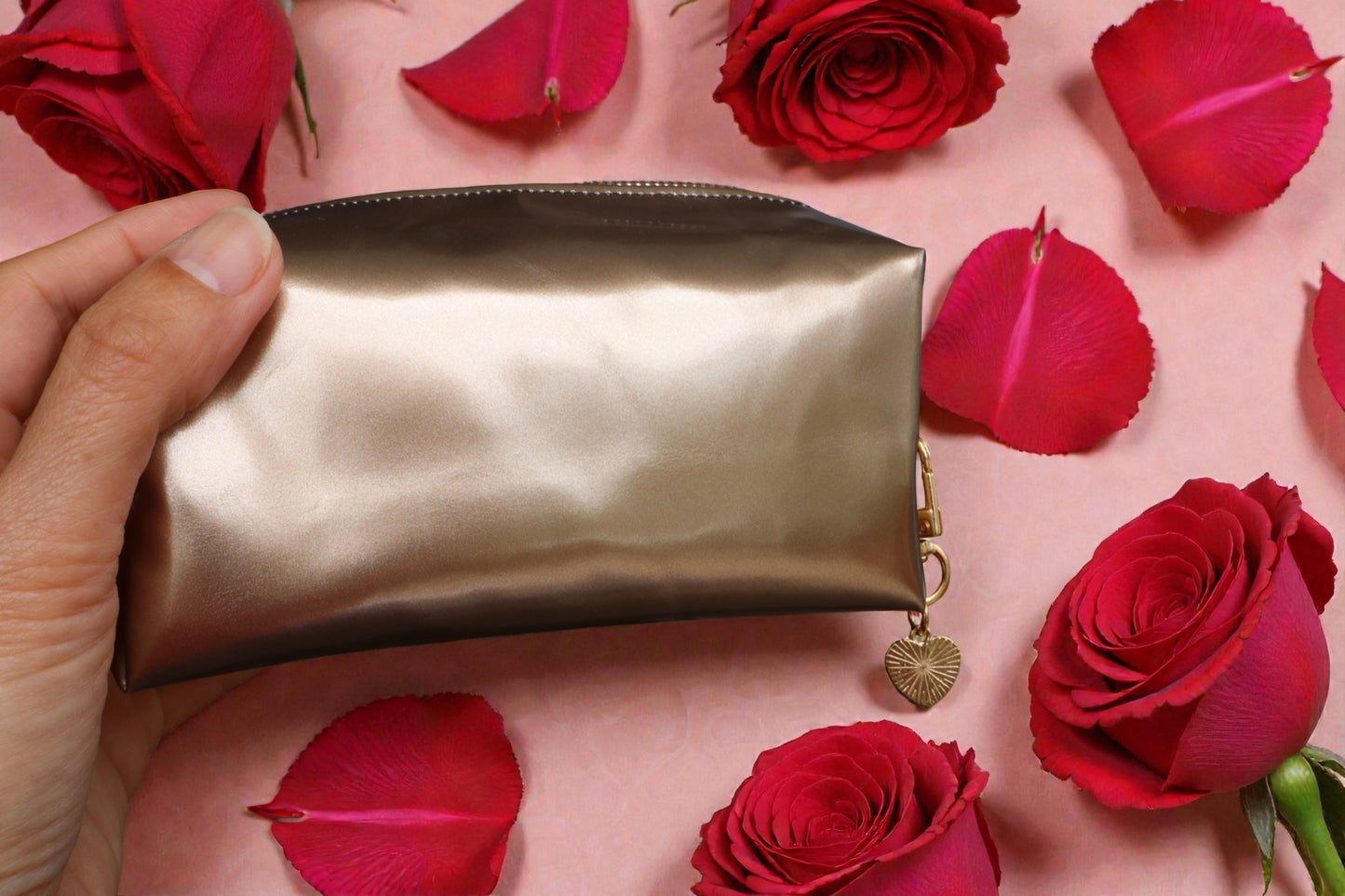 Vinyl Makeup Pouch Small