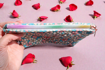 Flowery Makeup Pouch